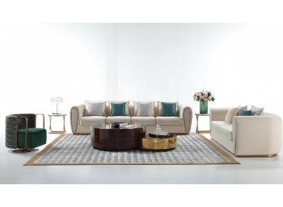 Coffee table side table designer table tables living room table 2-piece set.