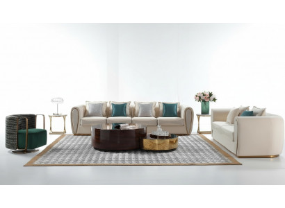 Coffee table side table designer table tables living room table 2-piece set.