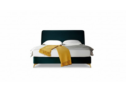 Bed 180x200cm Textile Bedroom Furniture Luxury Modern Bed Design Velvet Bed