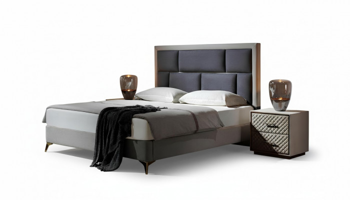 Beds Furniture Sleep Hotel Double Luxury Bedroom Bed Design Upholstery Velvet New