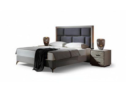 Beds Furniture Sleep Hotel Double Luxury Bedroom Bed Design Upholstery Velvet New