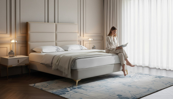 Bedside tables, tables, consoles, sleeping, designer, console, room, dresser.