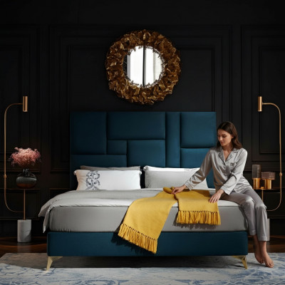 Design bed 180x200cm double bed bed marriage bed design luxury luxury upholstered bed new