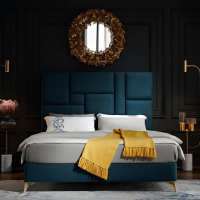 Design bed 180x200cm double bed bed marriage bed design luxury luxury upholstered bed new