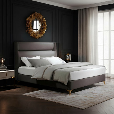 Marital bed design luxury designer bed luxury double bed bedroom bed furniture hotel