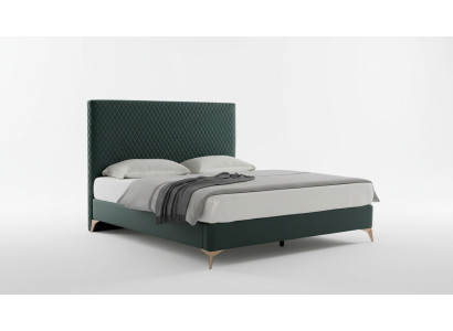 Bed pillow design luxury double beds marital bedroom leather hotel bed new