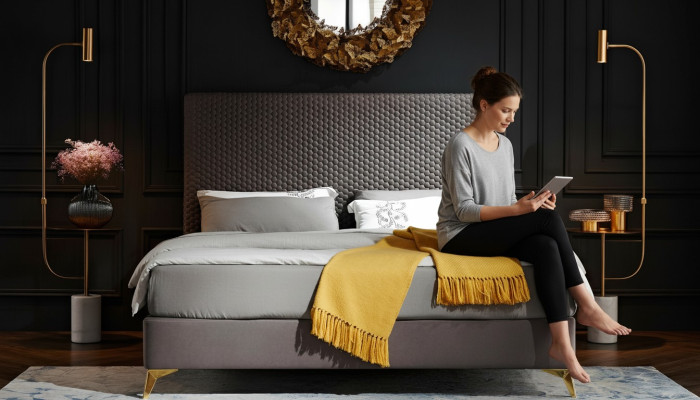 Design luxury luxurious upholstered bed design leather beds double bed double bed bed