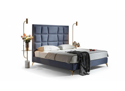 Complete bedroom set bed 2x nightstand 3-piece sets beds designer luxury