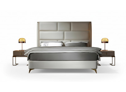 Bed 3-piece. Bedroom Set Design Modern Luxury Bedroom Nightstand Beds