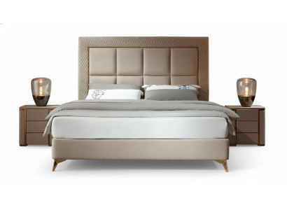 Bed 2x Nightstand 3-piece Bedroom Set Design Luxury Bedroom Complete New
