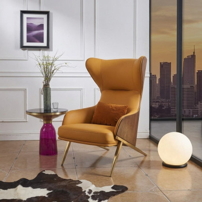 Luxury Armchair 74*90cm Furniture Living Room Single Sofa Couch Lounge