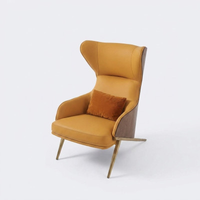 Luxury Armchair 74*90cm Furniture Living Room Single Sofa Couch Lounge