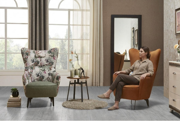Luxury design furniture chairs modern design decoration armchair textile living room
