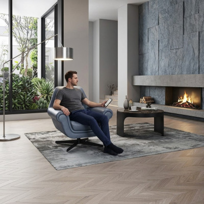 Living Room Single-Seater 95 x 83cm Sofa Couch Lounge Club Hotel Armchair