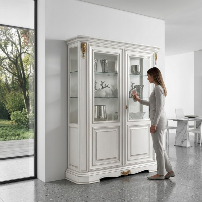 Display cabinets living room white cabinets sideboard white light display cabinet classic.