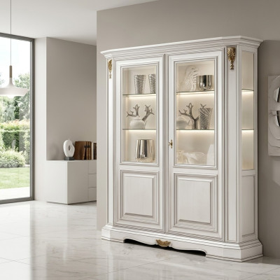 Display cabinets living room white cabinets sideboard white light display cabinet classic.