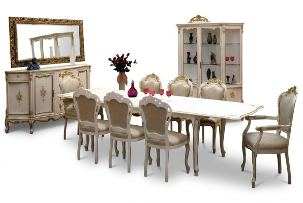 Dining table, table, dining room, living room, tables, wood, Art Deco, dining tables, antique, new