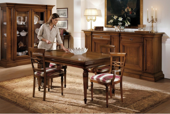 Dining table wood dining tables dining room tables table design wood luxury furniture Italy