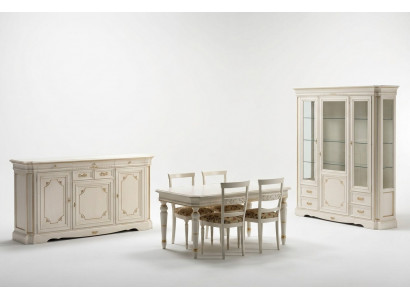 Dining room group complete set 7-piece table tables luxury wooden furniture new