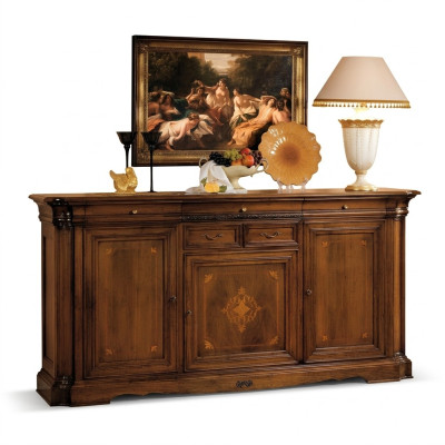 Sideboard Design Dresser Side Low Board Cabinet Living Room Shelf Wood Cabinets