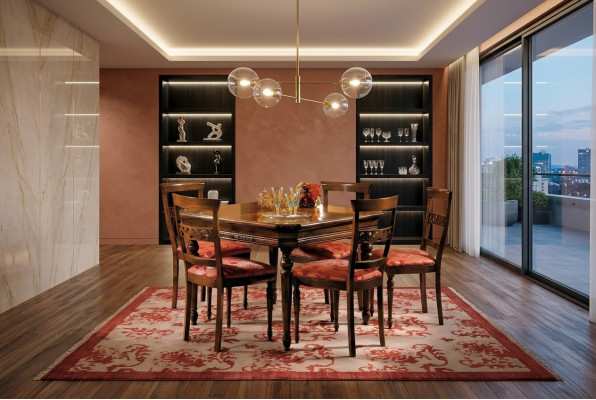 Dining chair room set seating ensemble 4x chairs modern upholstered back design new wood