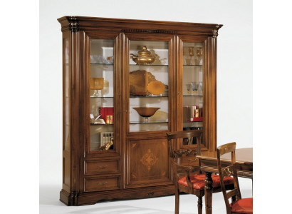 Showcase 3-door cabinet display living room cabinets design cabinet furniture glass new