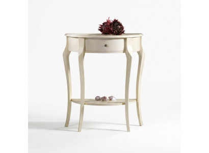 Console nightstand bedroom side table modern design furniture wood white new