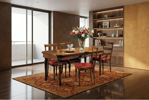 Set of 4 chairs armchairs dining room suite wood modern group armchair furniture