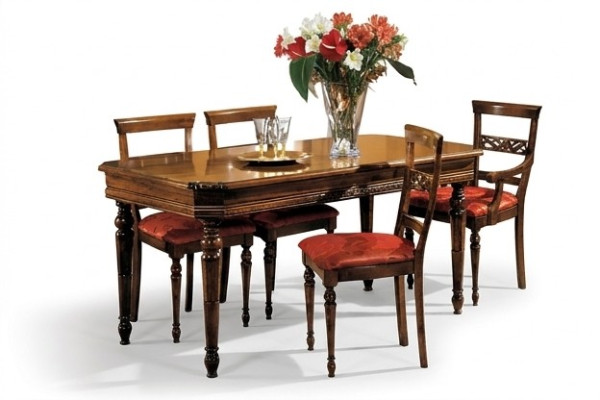 Set of 4 chairs armchairs dining room suite wood modern group armchair furniture