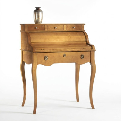 Antique desk English tables solid wood table secretary Italian