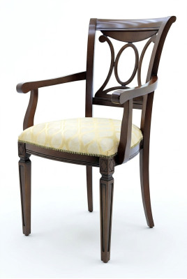 Solid Wood Design Armchair Dining Chair Lounge Chair Living Room Office