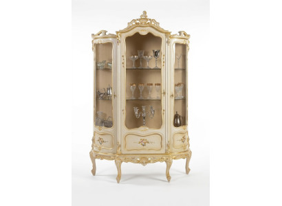 Living room cabinet design cabinet furniture glass new display case 3-door cabinet showcases