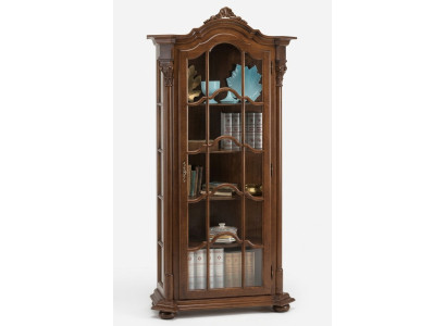 Showcase living room furniture, solid wood sideboard display cabinet, real wood.