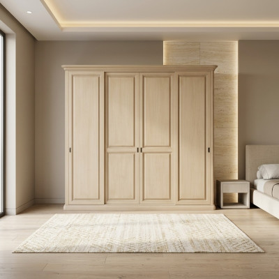 Wardrobe Cabinet Cabinets Luxury Bedroom Wood Italian Furniture New
