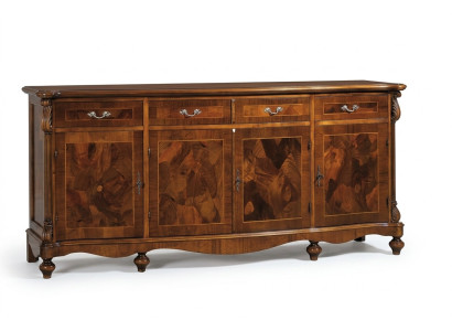 Sideboard Classic Cabinet Solid Wood Furniture Italian Interior