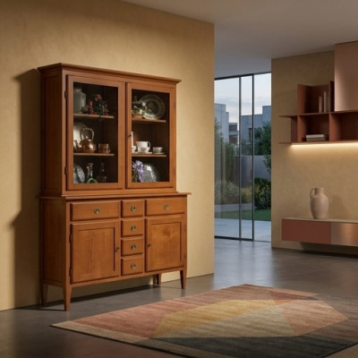 Sideboard Display Cabinet Buffet Cupboard Italian Furniture Furnishings Shelves Display Cabinets
