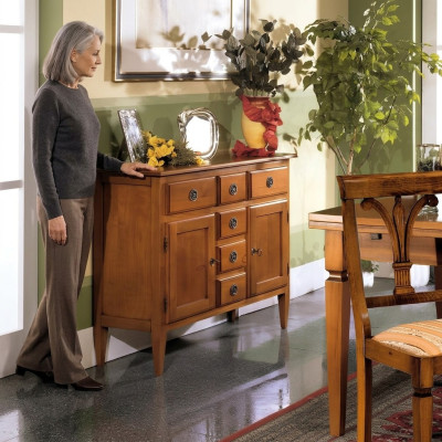 Dresser Cabinet Sideboard Brown Sideboards Cupboard Dressers Furniture Solid Wood