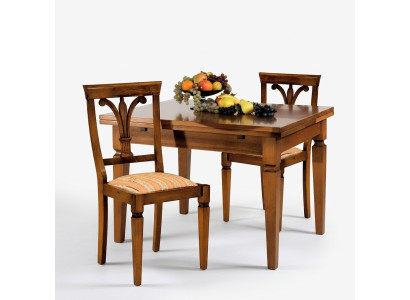 Dining table antique style solid wood furniture Italian dining tables table wood tables