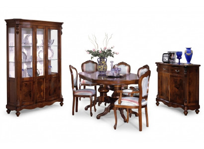 Dining room furniture dining table set dining suite armchair chair armchair 6 pieces.