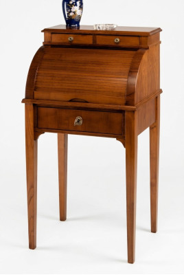 Secretary desk writing desk brown work desk secretary office furniture solid wood