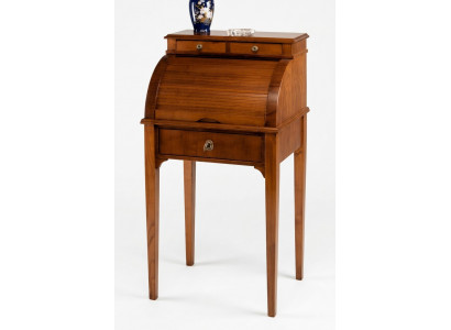 Secretary desk writing desk brown work desk secretary office furniture solid wood