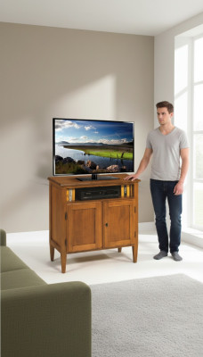 TV stand solid wood furniture Italian sideboard shelves new