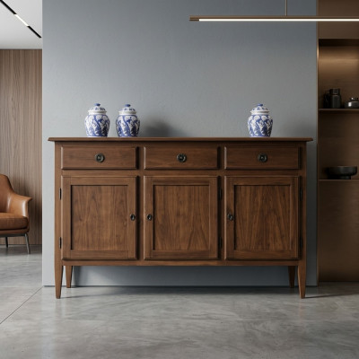 Dresser Cabinet Sideboard Sideboards Solid Wood Cabinet Furniture Dressers Brown