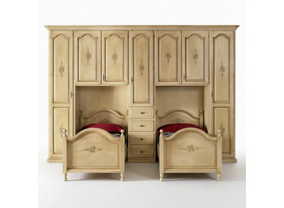 Classic wardrobe with beds hotel furnishings bed wardrobe set furniture