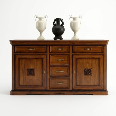 Dresser drawers wood dresser living room sideboard cabinet cabinets solid new
