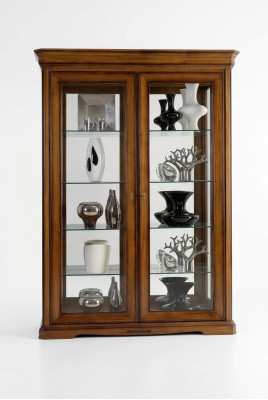 Living room display cabinet bookshelf sideboard classic furniture wooden shelves