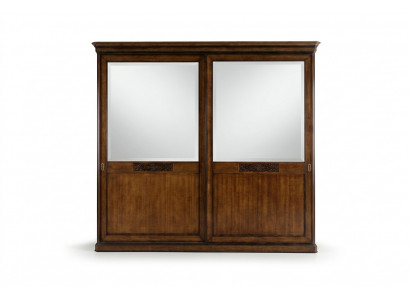 Bedroom sliding door wardrobe cabinet mirror clothing cabinets luxury furniture new