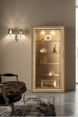 Display glass cabinet showcases living room display cabinets Italian furniture NEW
