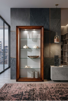 Luxury showcase wood furniture cabinets shelf filing cabinet glass cabinet antique cabinet