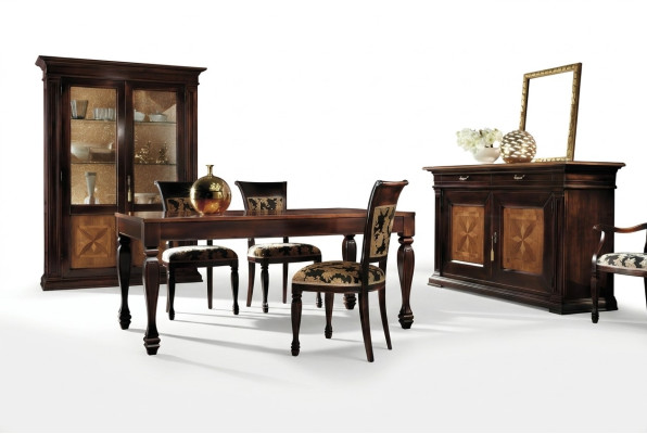 Dining table luxury table solid wood furniture from Italy dining room tables furnishings